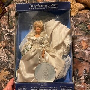 1997 Vintage Diana - Princess of Wales Doll - Original Historic Commemorative